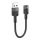 HOCO Adapter USB (Stecker) auf Typ C (Buchse) U107 10cm schwarz