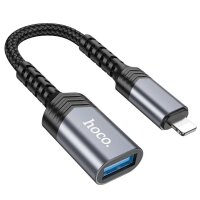 HOCO Adapter iPhone-Anschluss 8-polig (männlich) auf...