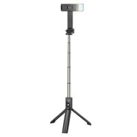 HOCO Selfie Stick Stativ mit Bluetooth-Fernbedienung Aluminium Gimbal K15 schwarz