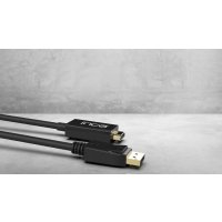 Inca High-Definition Verbindung: 1,8m DisplayPort zu HDMI Kabel für 4K Auflösung (30 Hz), Schwarz