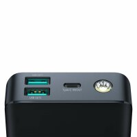 Powerbank Joyroom JR-PBF03 30W 30000mAh + USB-A - USB-C Kabel 0,25m - Schwarz