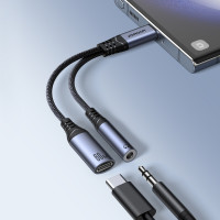 Joyroom SY-C02 2in1 DAC-Adapter USB-C auf USB-C /...