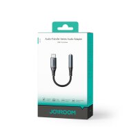 Joyroom SY-C01 Audio Adapter USB-C DAC-Adapter auf 3,5-mm-Miniklinke – Schwarz