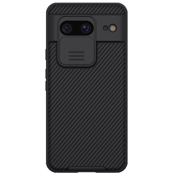 Nillkin CamShield Pro Hülle kompatibel mit Google Pixel 8 Kameraabdeckung – Schwarz