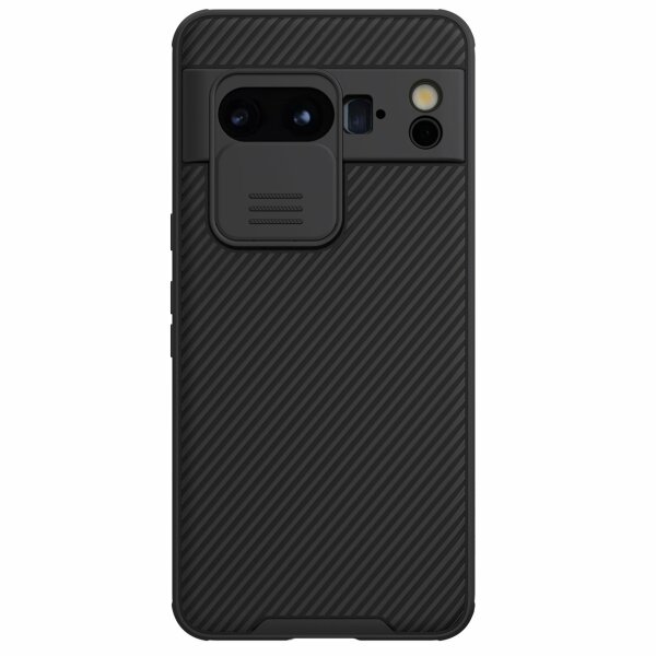 Nillkin CamShield Pro Hülle kompatibel mit Google Pixel 8 Pro Kameraabdeckung – Schwarz