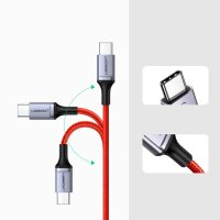 Ugreen US294 USB-C 2.0 / USB-C 2.0 3A Kabel – rot