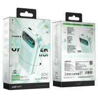 Acefast Powerbank 20000mAh Sparkling Series Schnellladung 30W grau