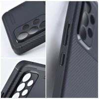 Silikon Hülle Bumper Carbon kompatibel mit SAMSUNG GALAXY S24 PLUS Case TPU Soft Handyhülle Cover Schutzhülle Schwarz