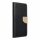 Buch Tasche "Fancy" kompatibel mit SAMSUNG GALAXY S24 Etui mit Standfunktion, Kartenfach Schwarz-Gold