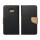 Buch Tasche "Fancy" kompatibel mit SAMSUNG GALAXY S24 Etui mit Standfunktion, Kartenfach Schwarz-Gold
