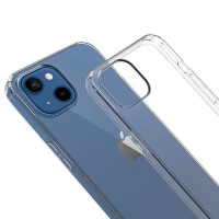 Silikon Hülle Basic kompatibel mit Samsung Galaxy S24 Plus Case TPU Soft Handy Cover Schutz Transparent
