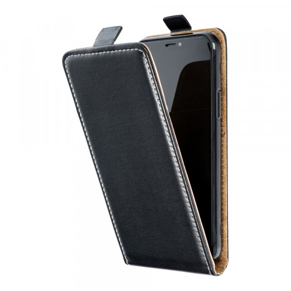 Flip Case kompatibel mit Samsung Galaxy S24 Handy Tasche vertikal aufklappbar Schutzhülle Klapp Hülle schwarz