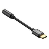 L54 Kopfhöreradapter USB-C auf 3,5 mm Audiobuchse DAC 24 Bit 48 KHz schwarz