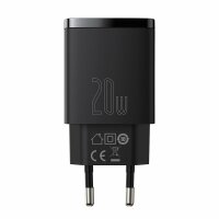 Baseus Compact Schnellladegerät USB / USB Type C 20W...