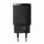 Baseus Compact Schnellladegerät USB / USB Type C 20W 3A Power Delivery Quick Charge 3.0 schwarz