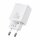 Baseus Compact Schnellladegerät USB / USB Type C 20W 3A Power Delivery Quick Charge 3.0 weiß