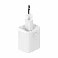 Baseus Super Si 1C schnelles Ladegerät USB Typ C 20 W Power Delivery + kabel USB Typ C - iPhone 1 m weiß