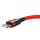 Baseus Cafule Cable durabel Kabel mit Nylon geflochtenes Ladekabel USB / iPhone QC3.0 1.5A 2M rot (CALKLF-C09)