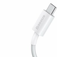 Baseus Superior Kabel USB - Micro USB zum Schnellladen 2A 1m weiß (CAMYS-02)