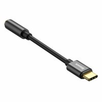 Baseus L54 Kopfhöreradapter USB-C auf 3,5 mm Audiobuchse DAC 24 Bit 48 KHz schwarz (CATL54-01)