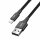 Baseus Kabel USB Kabel 4in1 iPhone / 2x USB Typ C / Micro USB Kabel mit Nylon geflochtenes 3.5A 1.2m schwarz (CA1T4-B01)