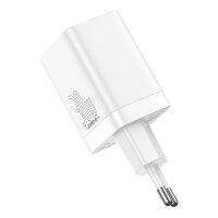 Baseus Super Si Pro USB / USB Typ C Schnellladegerät 30W Power Delivery Schnellladung weiß