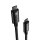 Baseus USB Type-C zu USB Type-C Kabel 480 Mbit/s 240 W 3 m in Schwarz