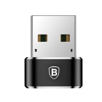 Baseus OTG Adapter von USB Type-C auf USB schwarz