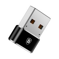 Baseus OTG Adapter von USB Type-C auf USB schwarz