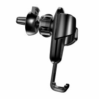 Baseus Gravity Car Mount 4-6 "Schwerkraft-Autohalterung für Telefonlüfter schwarz (SUYL-01)