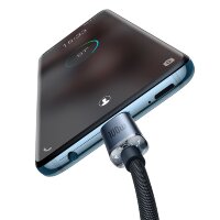 Baseus Smartphonekabel USB-Kabel für schnelles Aufladen und Datenübertragung Typ-C zu Typ-C 100W 2m schwarz