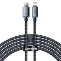 Baseus Kabel Ladekabel USB Typ C kompatibel mit iPhone 20W 2m schwarz