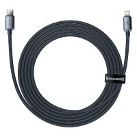 Baseus Kabel Ladekabel USB Typ C kompatibel mit iPhone 20W 2m schwarz