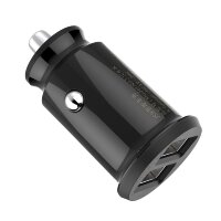 Baseus Grain Auto Ladegerät – Kompaktes Dual-USB Ladegerät mit LED-Anzeige