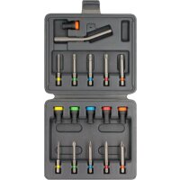 Magnet Driver® Set 17, die komplette Set enthält, 6 magnetdrivers, 10 Bits, plastische und ein robustes hält Nägel, alle in einer Box