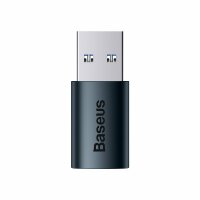 Baseus Ingenuity Series Mini USB 3.1 OTG auf USB Type C Adapter blau (ZJJQ000103)