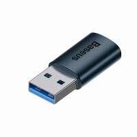 Baseus Ingenuity Series Mini USB 3.1 OTG auf USB Type C Adapter blau (ZJJQ000103)