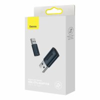 Baseus Ingenuity Series Mini USB 3.1 OTG auf USB Type C Adapter blau (ZJJQ000103)