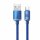 Baseus Crystal Shine Series Kabel USB-Kabel für schnelles Aufladen und Datenübertragung USB Typ A - USB Typ C 100 W 1,2 m blau (CAJY000403)