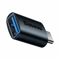 Baseus Ingenuity Series USB Type C auf USB-A 3.2 Gen 1 Adapter blau (ZJJQ000003)