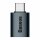 Baseus Ingenuity Series USB Type C auf USB-A 3.2 Gen 1 Adapter blau (ZJJQ000003)