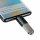 Baseus Ingenuity Series USB Type C auf USB-A 3.2 Gen 1 Adapter blau (ZJJQ000003)