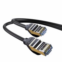 Baseus Speed Seven High Speed RJ45 Netzwerkkabel 10Gbps 1m Schwarz (WKJS010101)