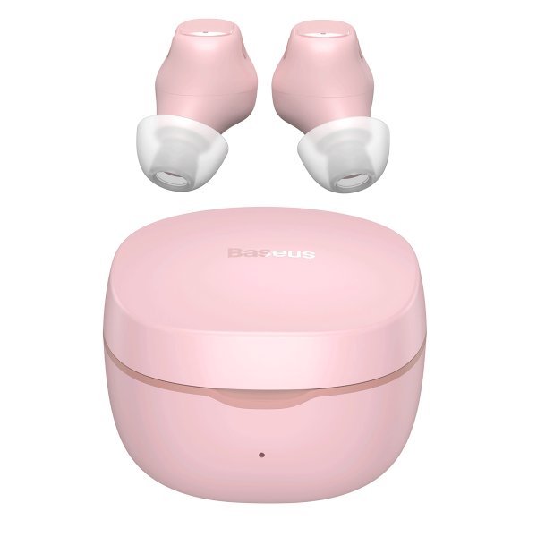 Baseus Encok WM01 TWS Kabellose In-Ear-Bluetooth 5.3-Kopfhörer, Pink, verbesserte Version (NGTW240004)