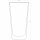 Pasabahce 4-teiliger Trinkgläser-Set Longdrinkgläser Softtrinkglas 285 ml Transparent Kristall-Look