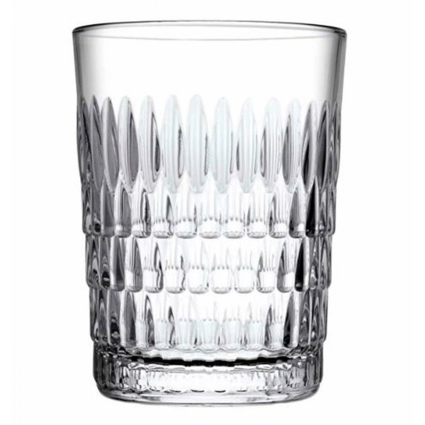 Pasabahce Rain 6er Trinkgläser-Set Softdrinkgläser Wassergläser 250 ml Transparent aus Glas