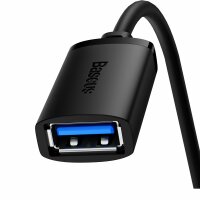 Baseus AirJoy Series USB 3.0-Verlängerungskabel 3 m – Schwarz