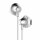 Baseus Encok H06 In-Ear Kopfhörer Headset mit Fernbedienung silber (NGH06-0S)