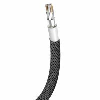 Baseus Yiven USB / Lightning Ladekabel Datenkabel Textilkabel Gewebekabel 1,8M schwarz (CALYW-A01)