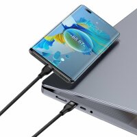 Baseus Flash Series ? Schnellladekabel 2in1 USB-C - 2xUSB-C 100W 1,5m schwarz